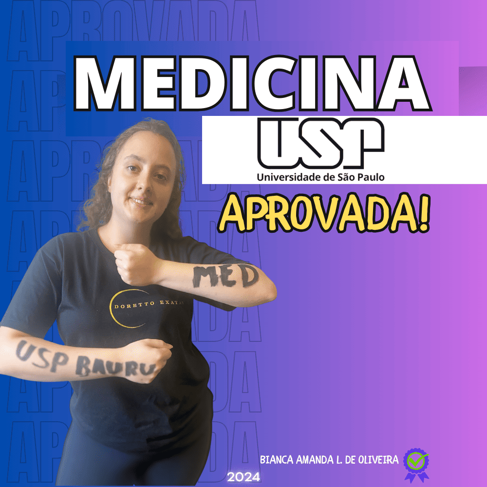 Depoimento ou aprovação Doretto Exatas