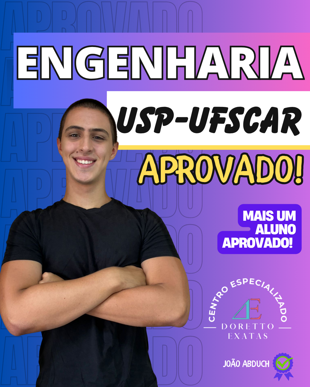 Aprovação em Engenharia USP e UFSCar
