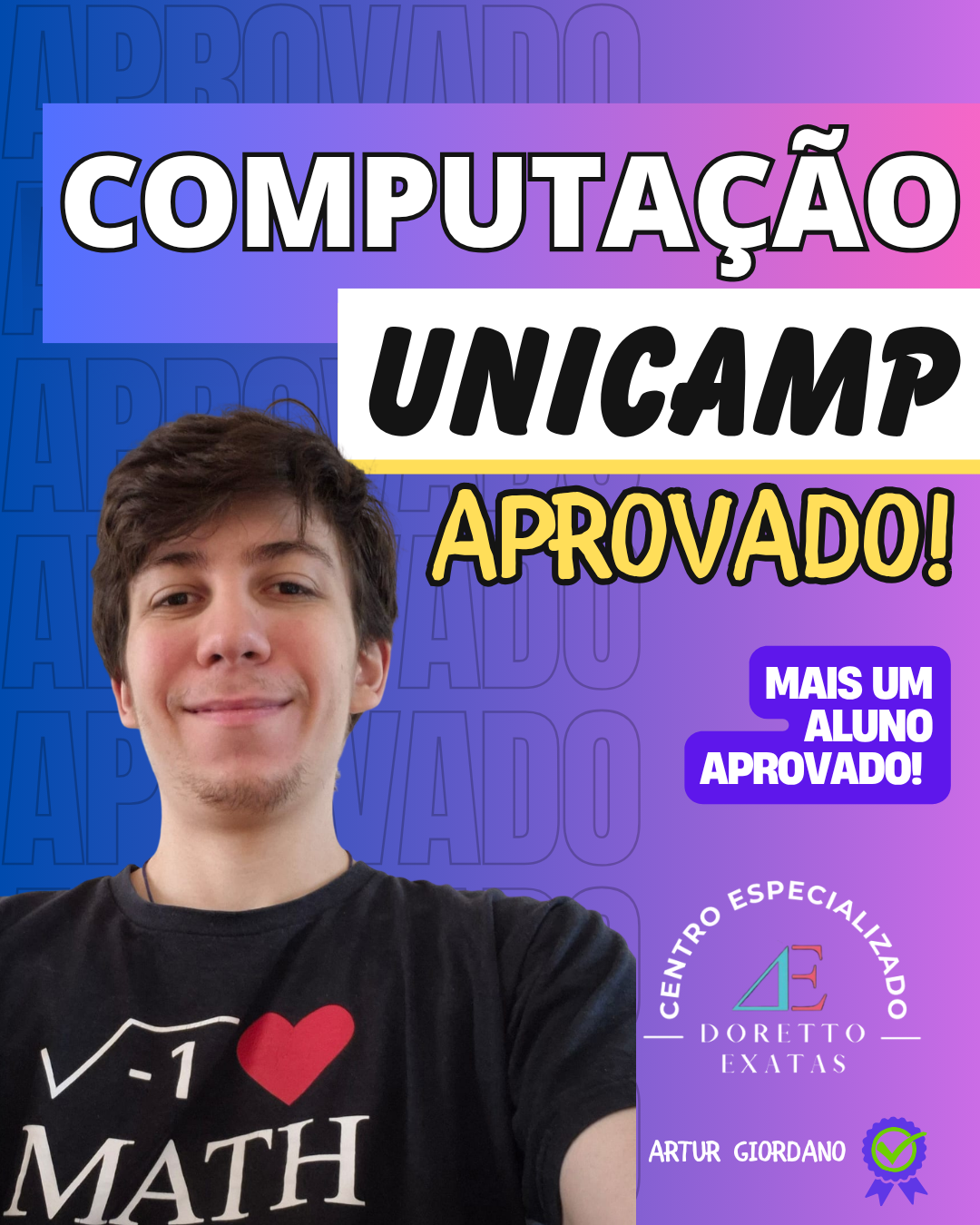 Aprovação em Computação UNICAMP