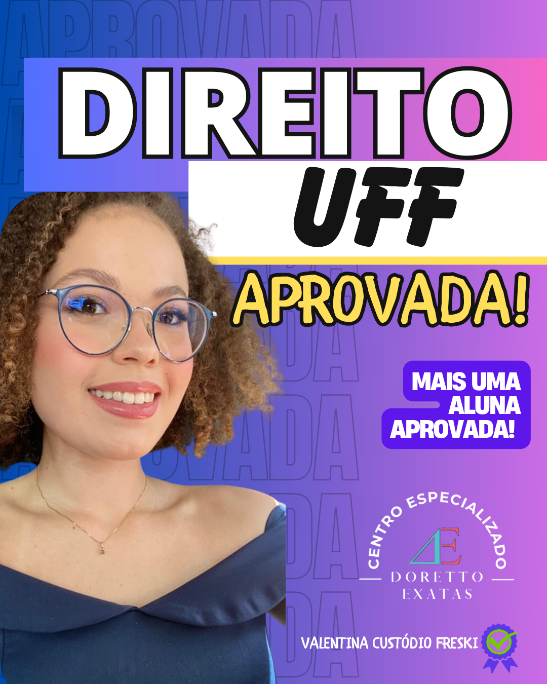 Aprovação em Direito UFF