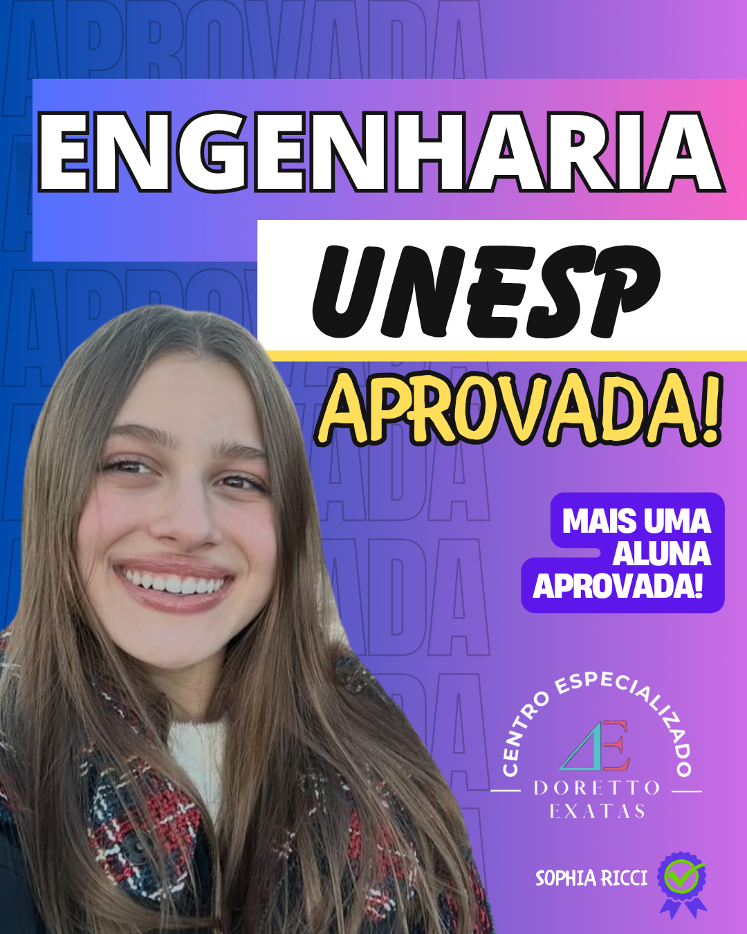 Aprovação em Engenharia UNESP