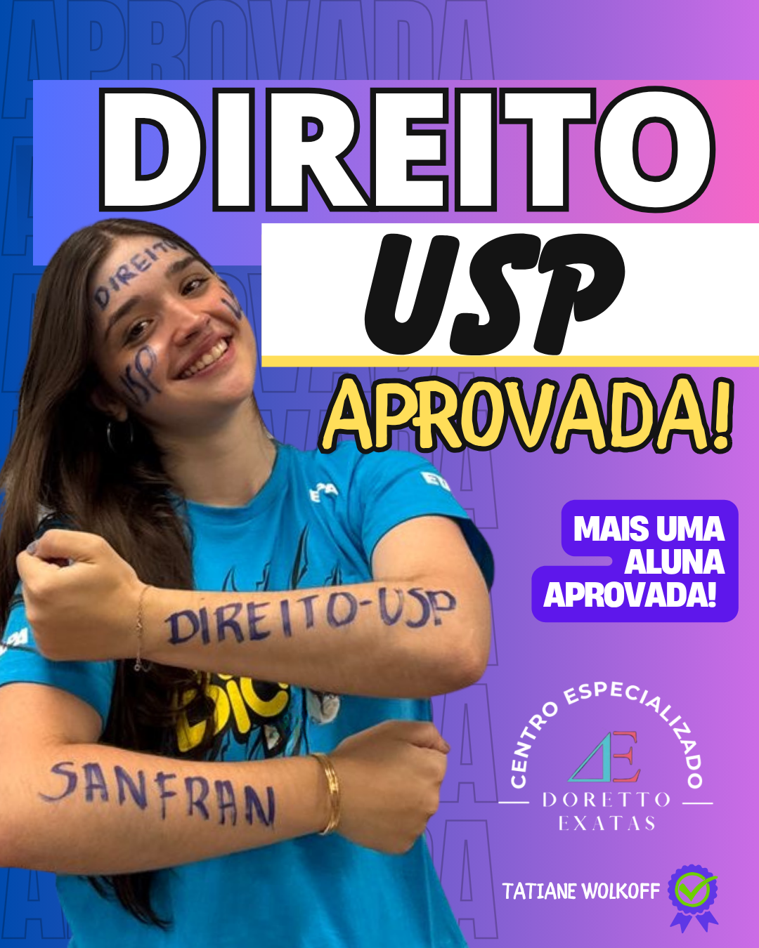 Aprovação em Direito USP